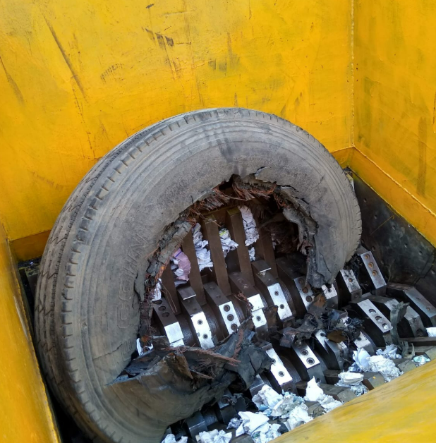 Disposición de llantas